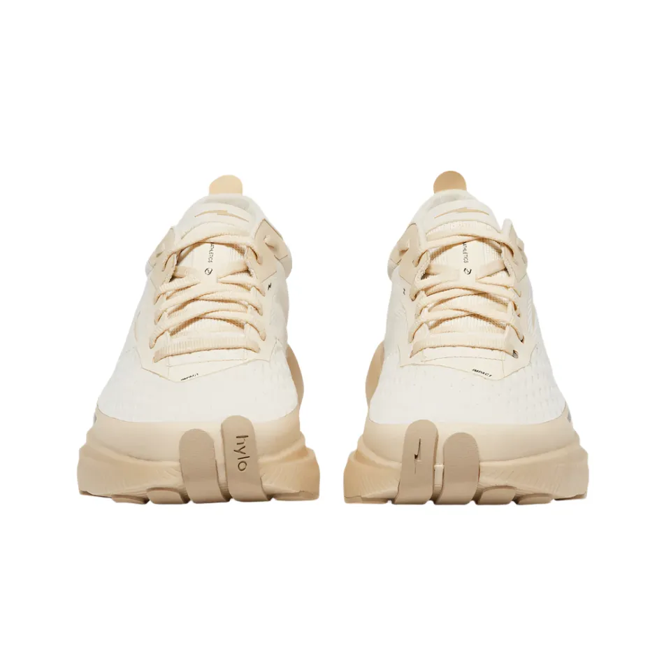 Stretchable Mesh Hylo Unisex Impact Running Shoes in Sand