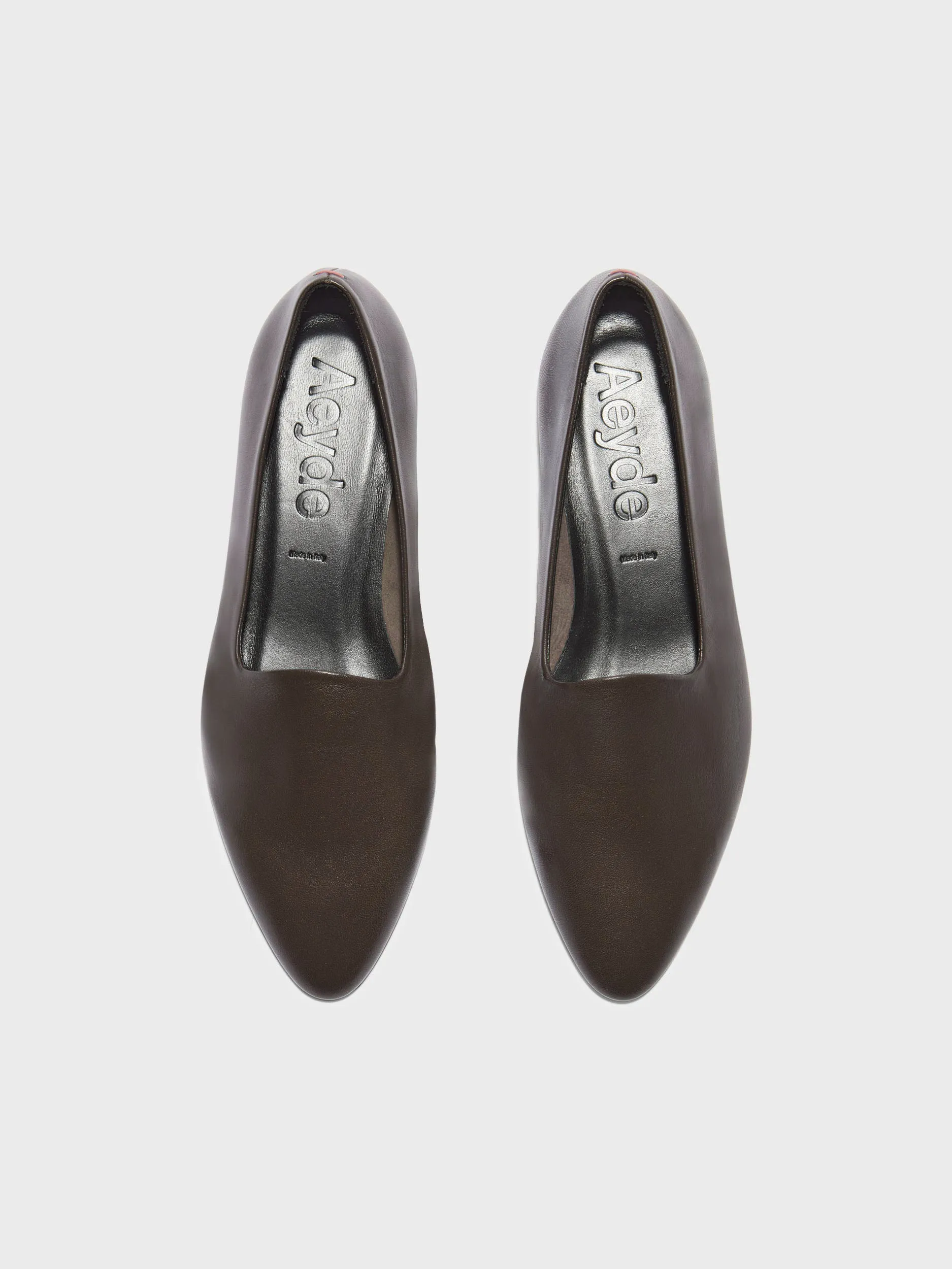 Path Strong Vanna Almond-Toe Loafers