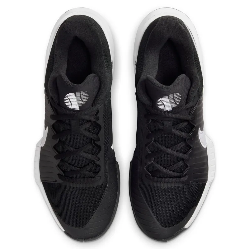 College students Dynamic Movement Nike GP Challenge Pro Men Hard Court Tennis Shoes - Black/White-Black