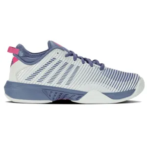 Cross training Comfort Step K Swiss Hypercourt Supreme AC Womens Tennis Shoes - Blue Blush/Infinity/Carmine Rose