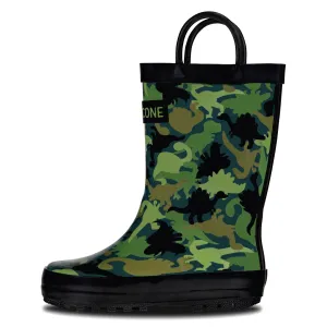 Quick Fit Boots Camo-Saurus Rain Boots