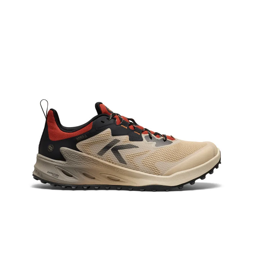 Men's Zionic NXT Waterproof Hiking Shoe  |  Safari/Red Ochre Flexible Fit