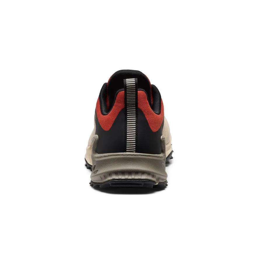 Icon Edge Men's Zionic NXT Waterproof Hiking Shoe  |  Safari/Red Ochre
