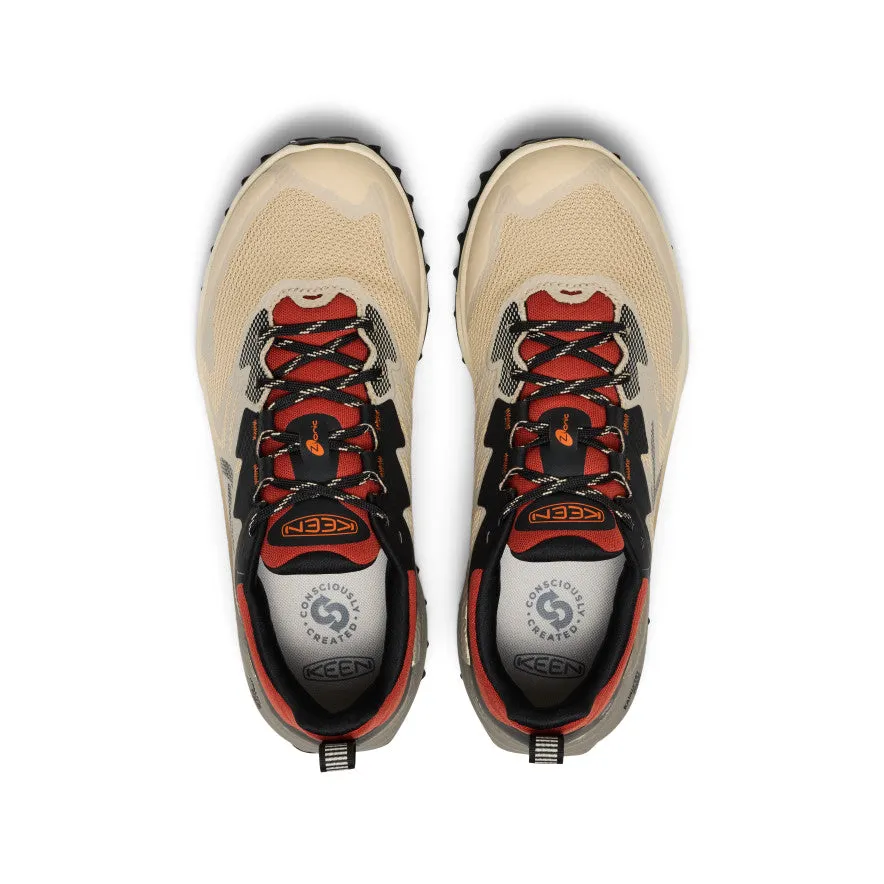 Men's Zionic NXT Waterproof Hiking Shoe  |  Safari/Red Ochre Street Ball Hero Edge