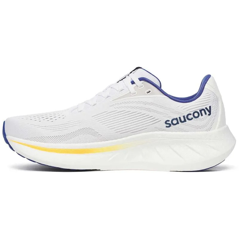 running gait flat - foot support shoes Saucony Ride 18 D Mens Running Shoes