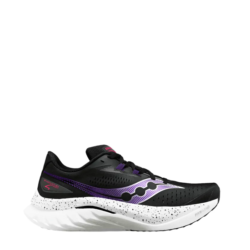 Saucony Women's Endorphin Speed 4 in Black half - marathon running shoes thick - sole shoes