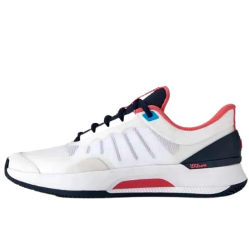 Foot Fit Durable Wilson Intrigue Tour Womens Tennis Shoes - White/Navy/Black