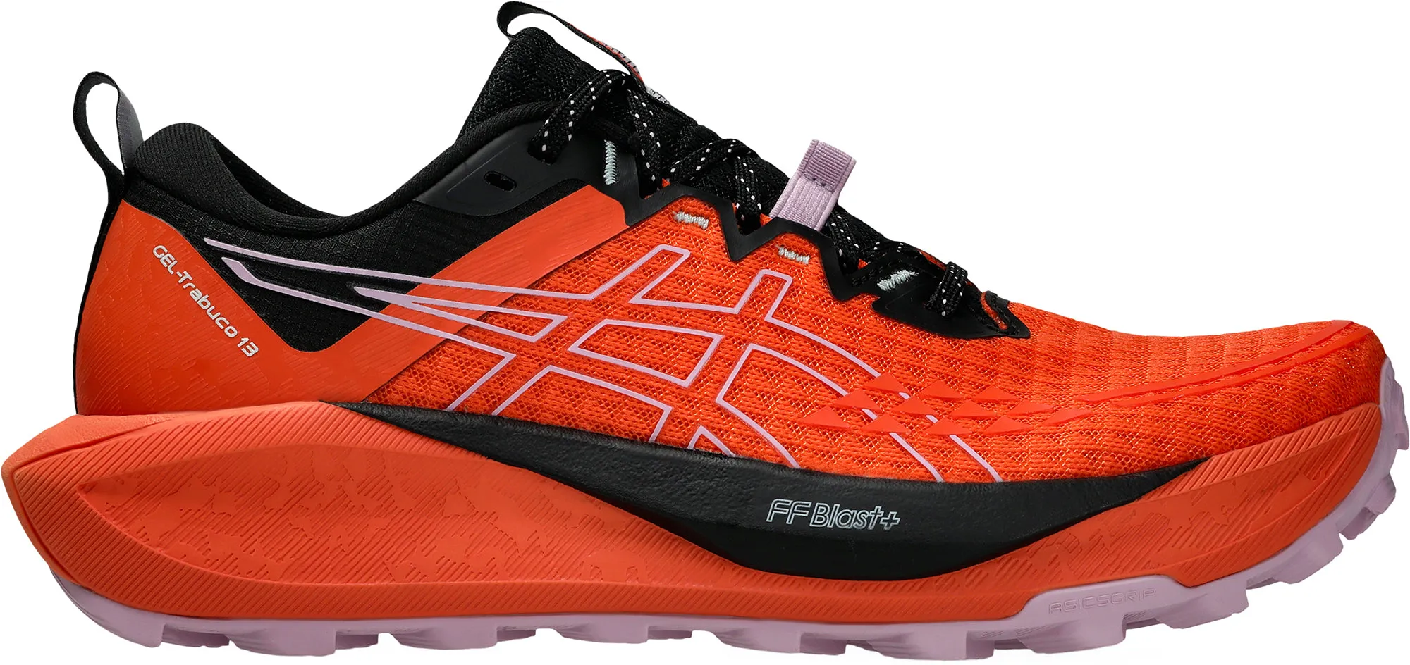 Asics Gel Trabuco 13 Womens Trail Running Shoes - Orange Recovery Aid