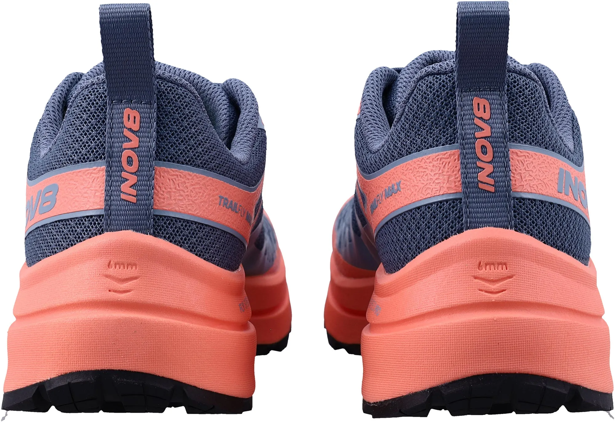 Cushion Support Indoor routine Inov8 TrailFly Max WIDE FIT Womens Trail Running Shoes - Blue