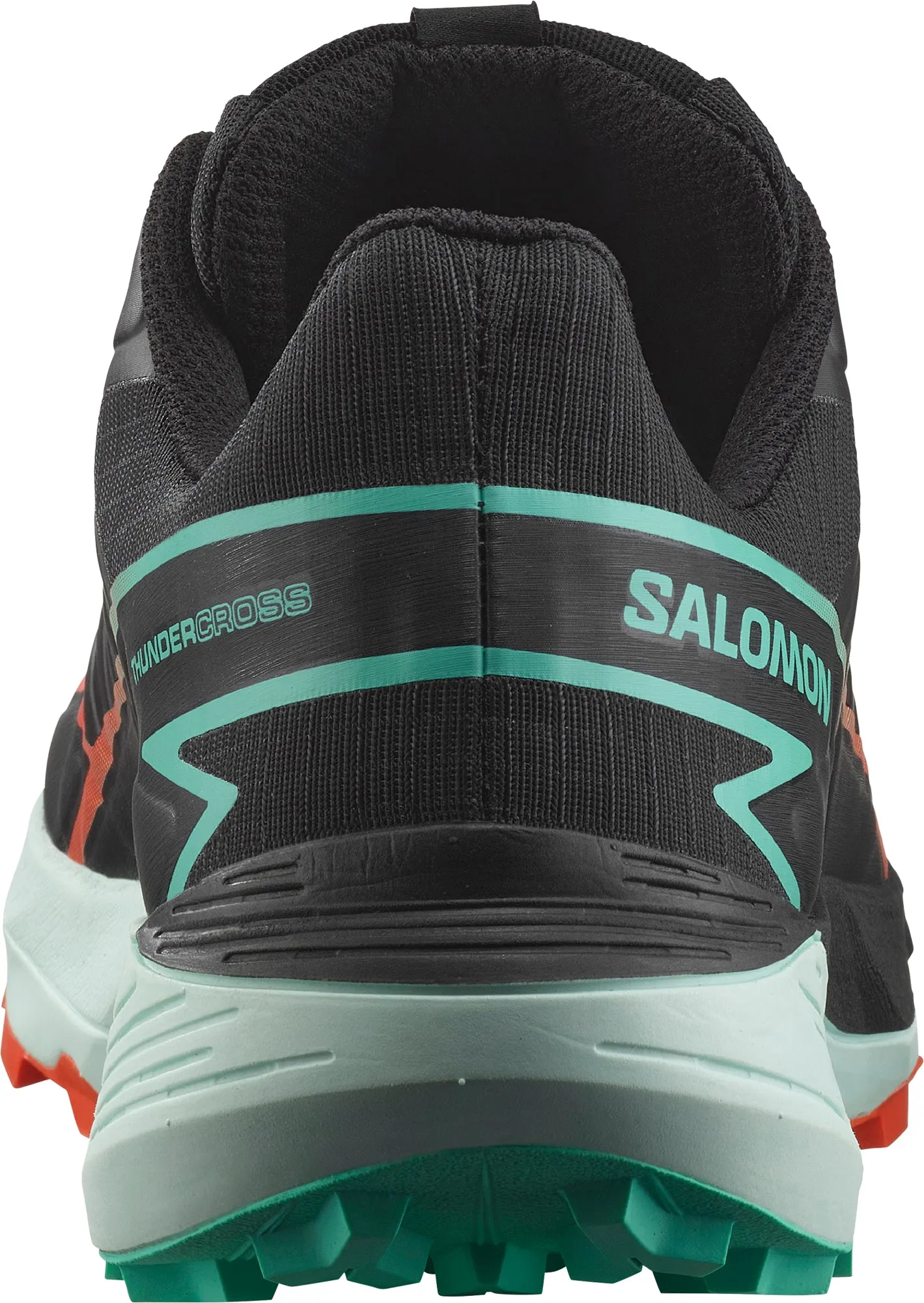 Treads are optimized for multi-directional agility Salomon Thundercross Mens Trail Running Shoes - Black