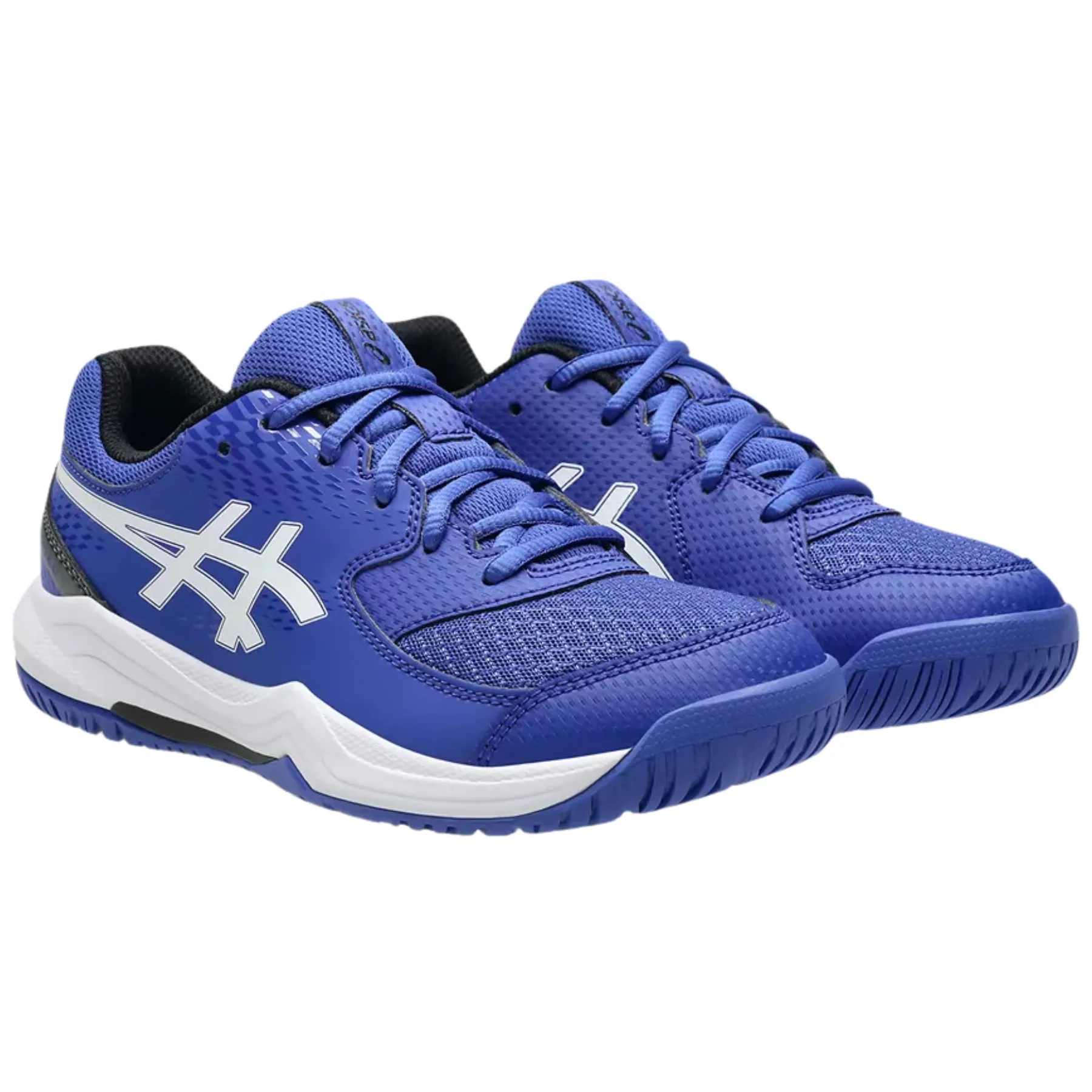 Asics Gel-Dedicate 8 Junior Tennis Shoes - Dark Cobalt/White Street Activity