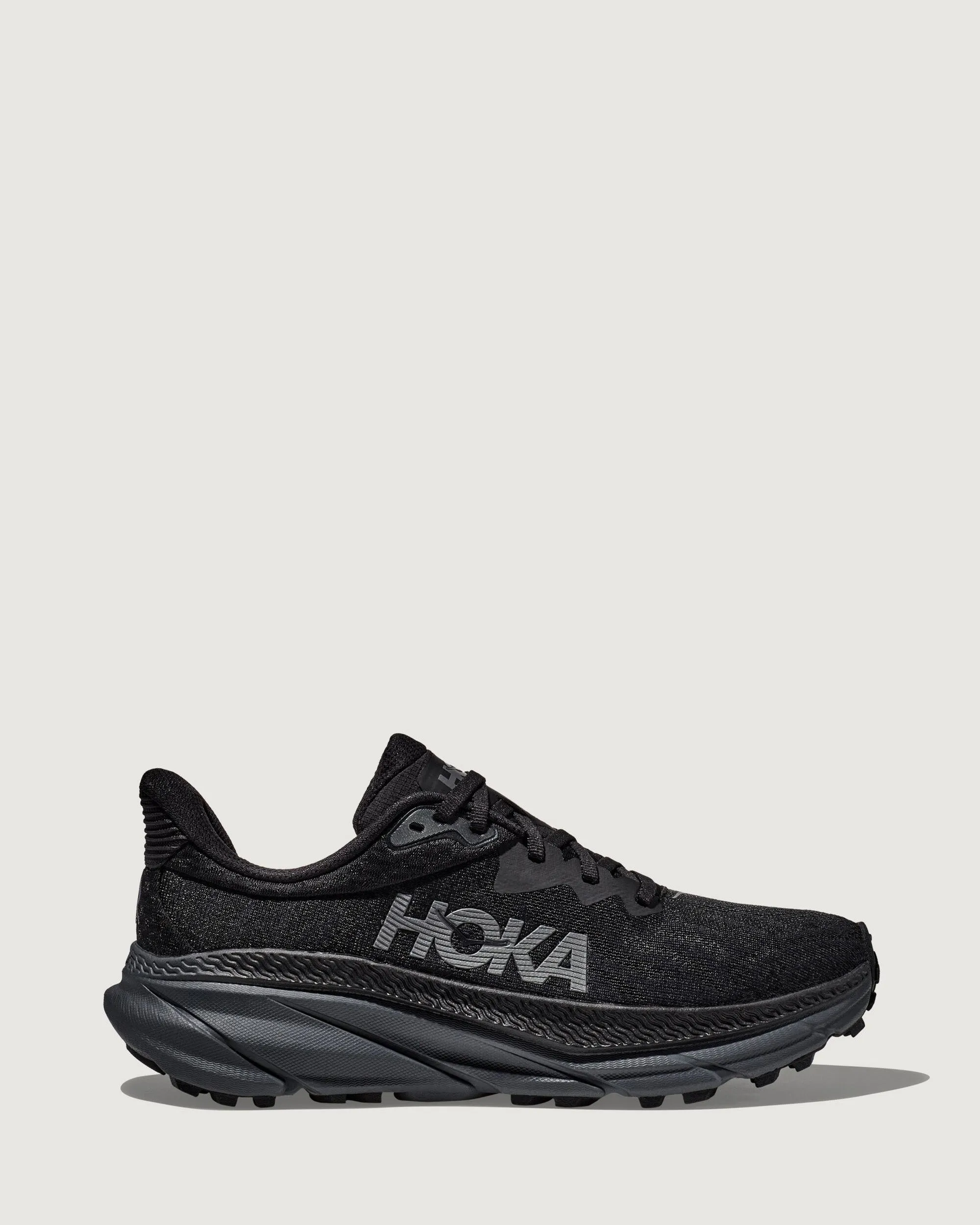 Gym Routine Any Routine Women's HOKA Challenger ATR 7 Running Shoes - Black/Black