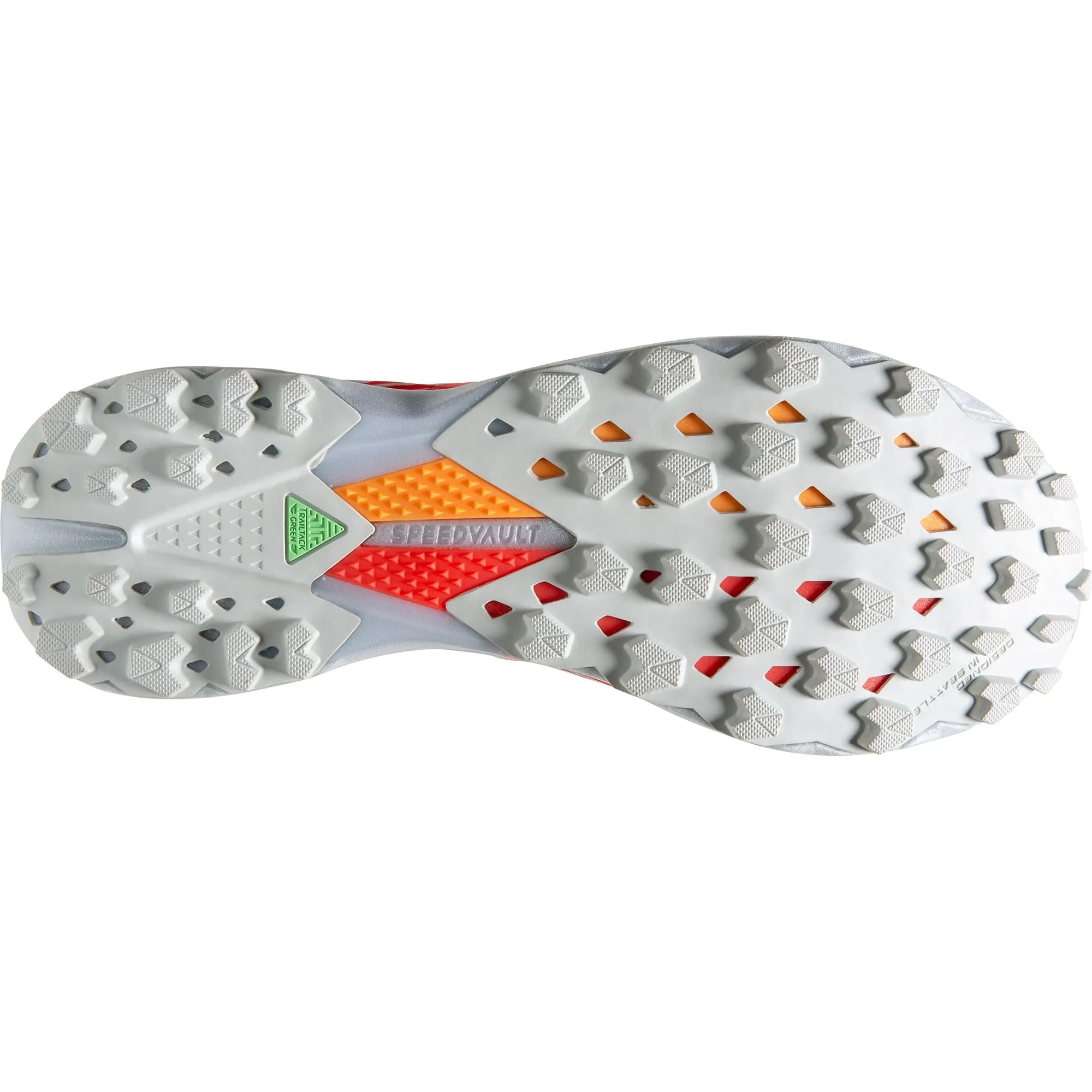 Well Padded Stable base Brooks Catamount Agil Trail Running Shoes - Grey