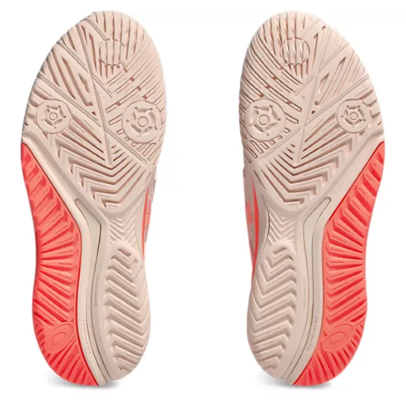 Asics Resolution 9 Women Tennis Shoes - Pear Pink/Sun Coral Outdoor Walk Leisure Activity