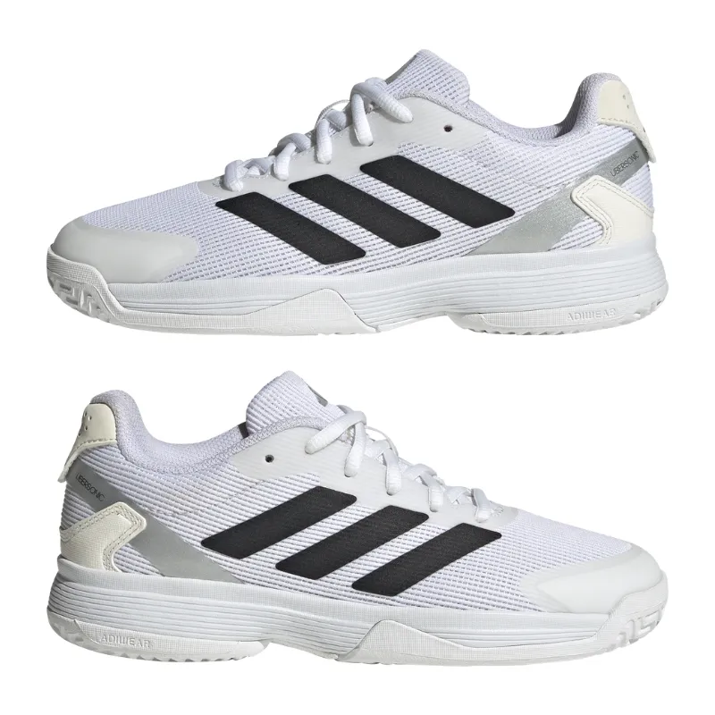 Adidas Ubersonic Kids Tennis Shoes - FTWWHT/CBLACK/SILVMT On The Go