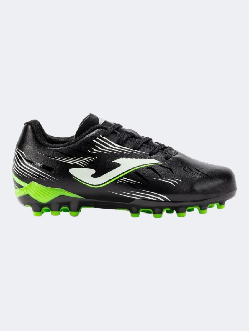 Joma Propulsion 2501 Kids Football Shoes Black/Lime indoor athletes