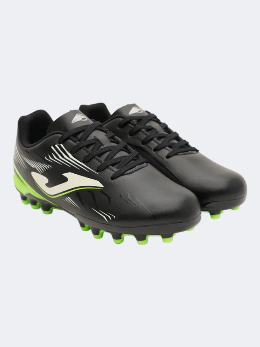 Joma Propulsion 2501 Kids Football Shoes Black/Lime Hydrophobic