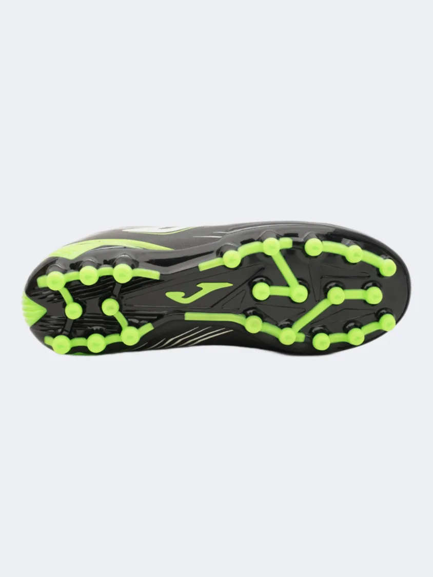 Joma Propulsion 2501 Kids Football Shoes Black/Lime long - lasting shoes Fashionable Shoes