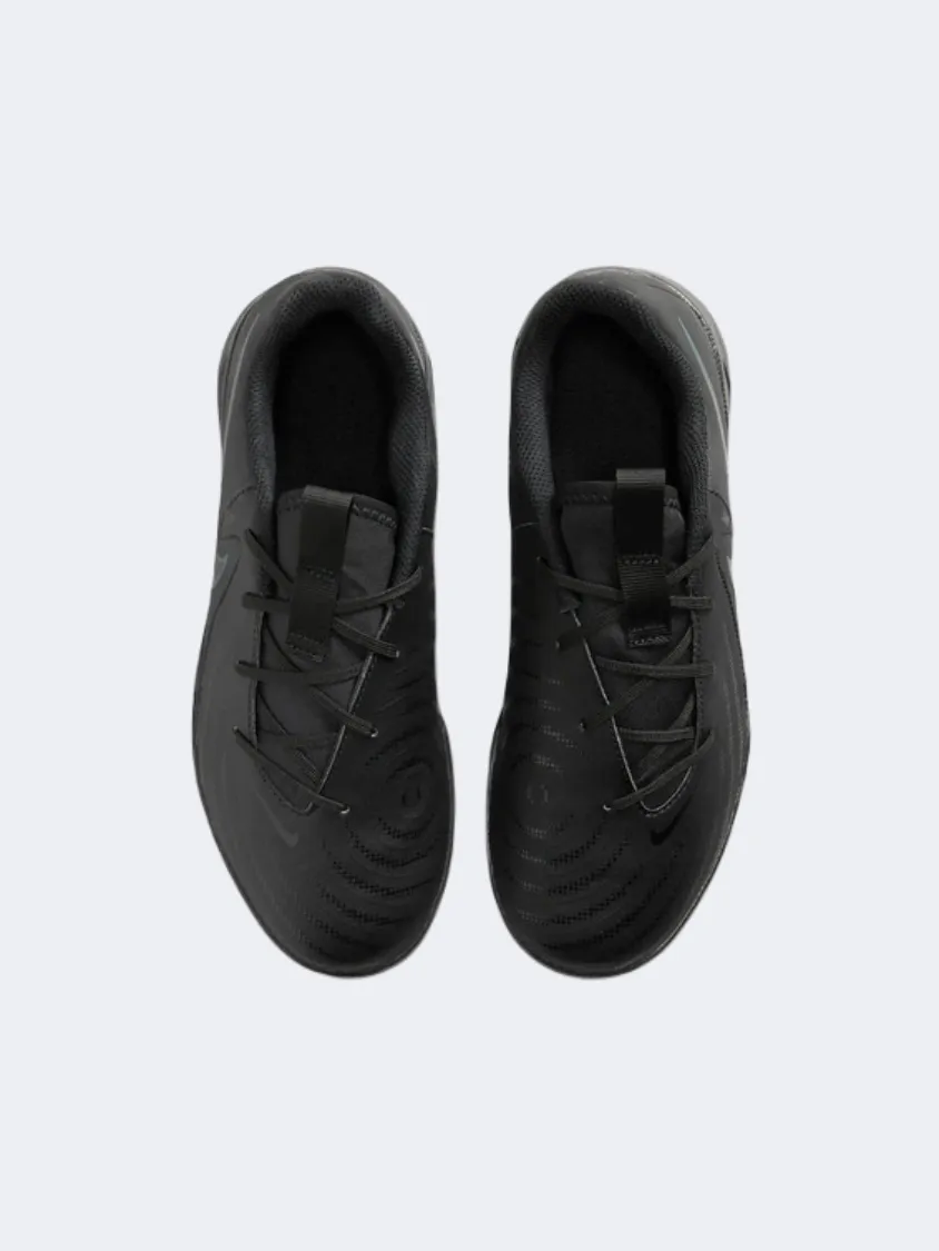 Nike Phantom Gx Academy Gs-Boys Football Shoes Black/Deep Jungle studded shoes Anti   Slip Sole