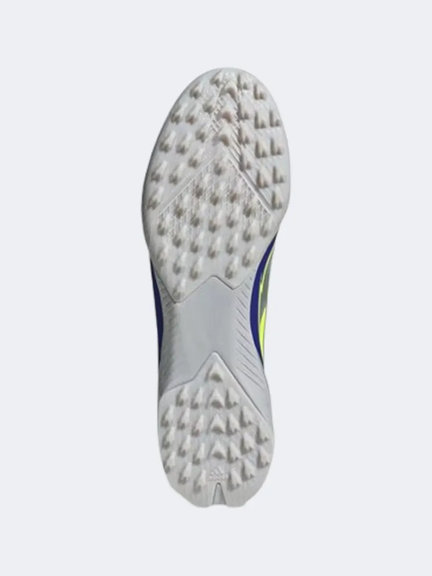 Adidas F50 League Tf Messi Men Football Shoes Silver/Yellow/Blue canoeing - lake shoes squash - court shoes