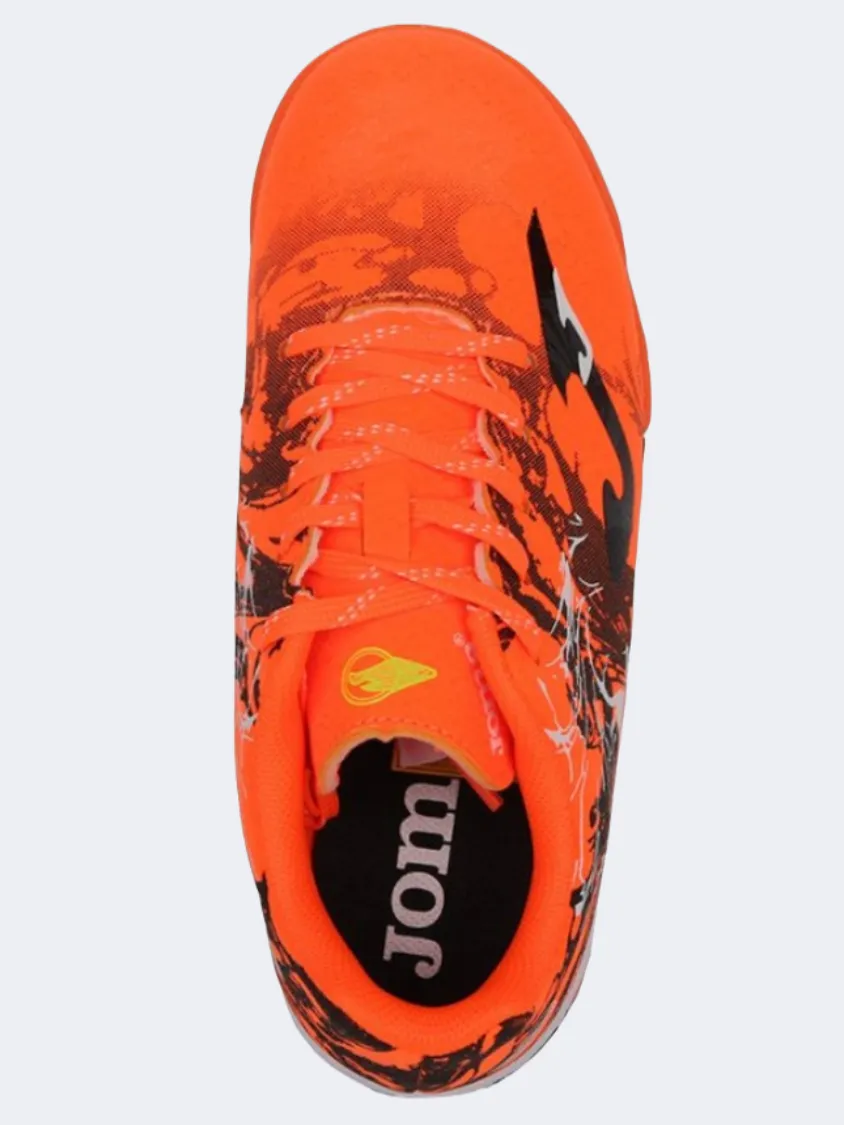 Velcro kids' shoes quick - drying Joma Super Copa 2408 Kids Football Shoes Orange