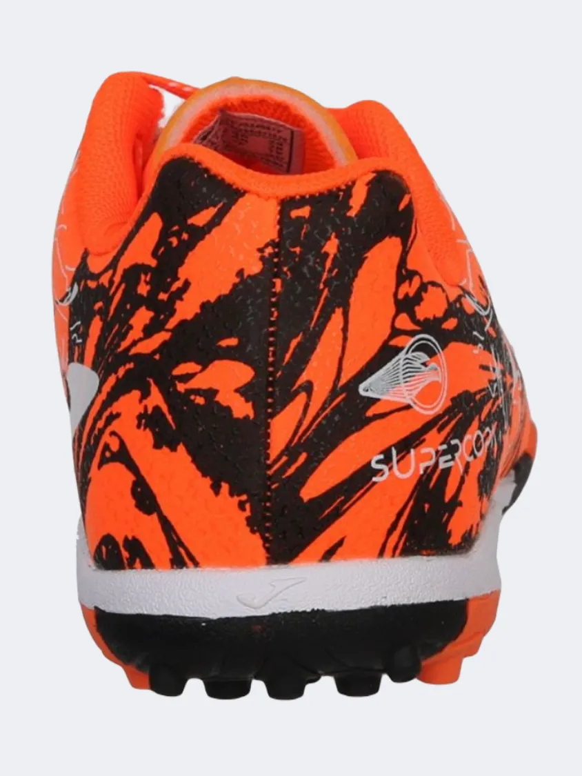 Joma Super Copa 2408 Kids Football Shoes Orange high - visibility shoes Adjustable Straps