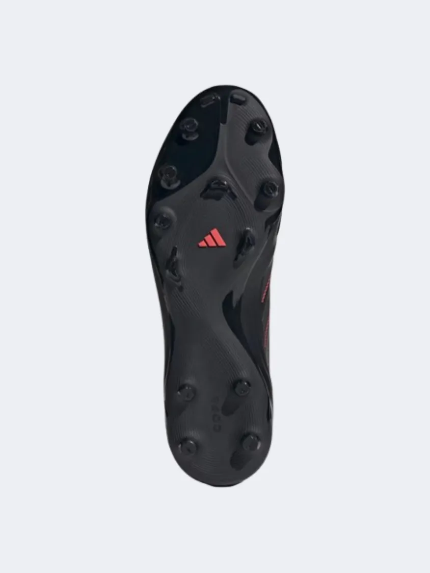 Adidas Copa Pure Iii League FG MG Men Football Shoes Black/Carbon/Red Eco-friendly kids' shoes Non - Slip Feature