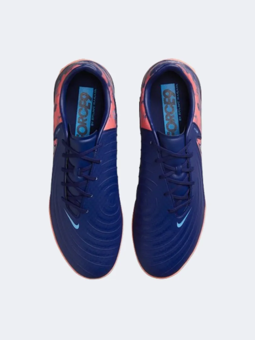 Nike Phantom Gx 2 Academy Men Football Sneakers Blue Void/Chrome wide - sole shoes