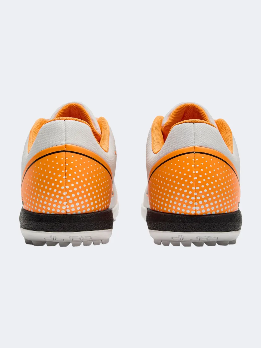 Diadora Pichichi 7 Tfr Men Football Shoes White/Orange Fluo Work Out