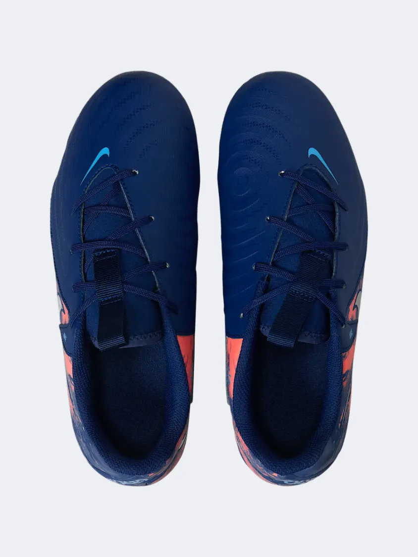 anti - odor shoes Nike Jr. Phantom Gx 2 Academy Gs Boys Football Shoes Blue