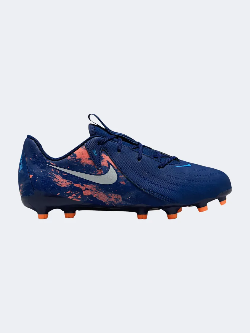 Nike Jr. Phantom Gx 2 Academy Gs Boys Football Shoes Blue Comfort Run