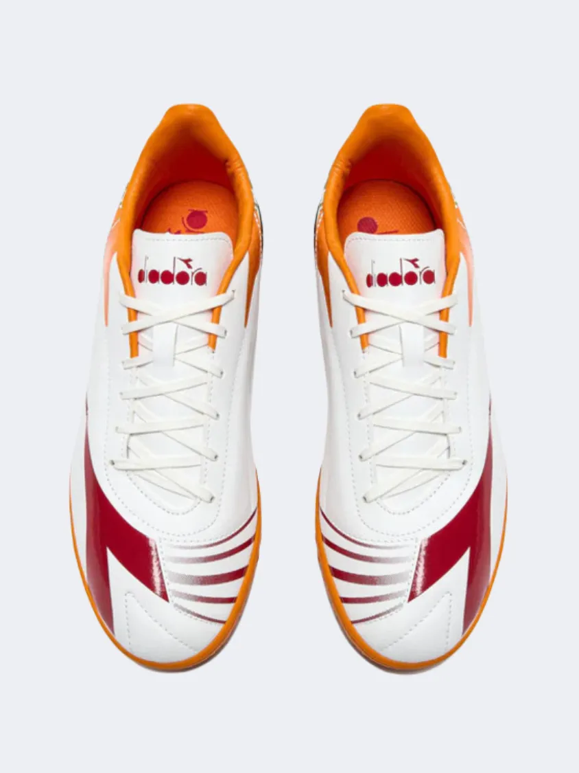 Diadora Maximus Elite R Men Football Shoes White/Pepper/Orange weekend warrior Purple