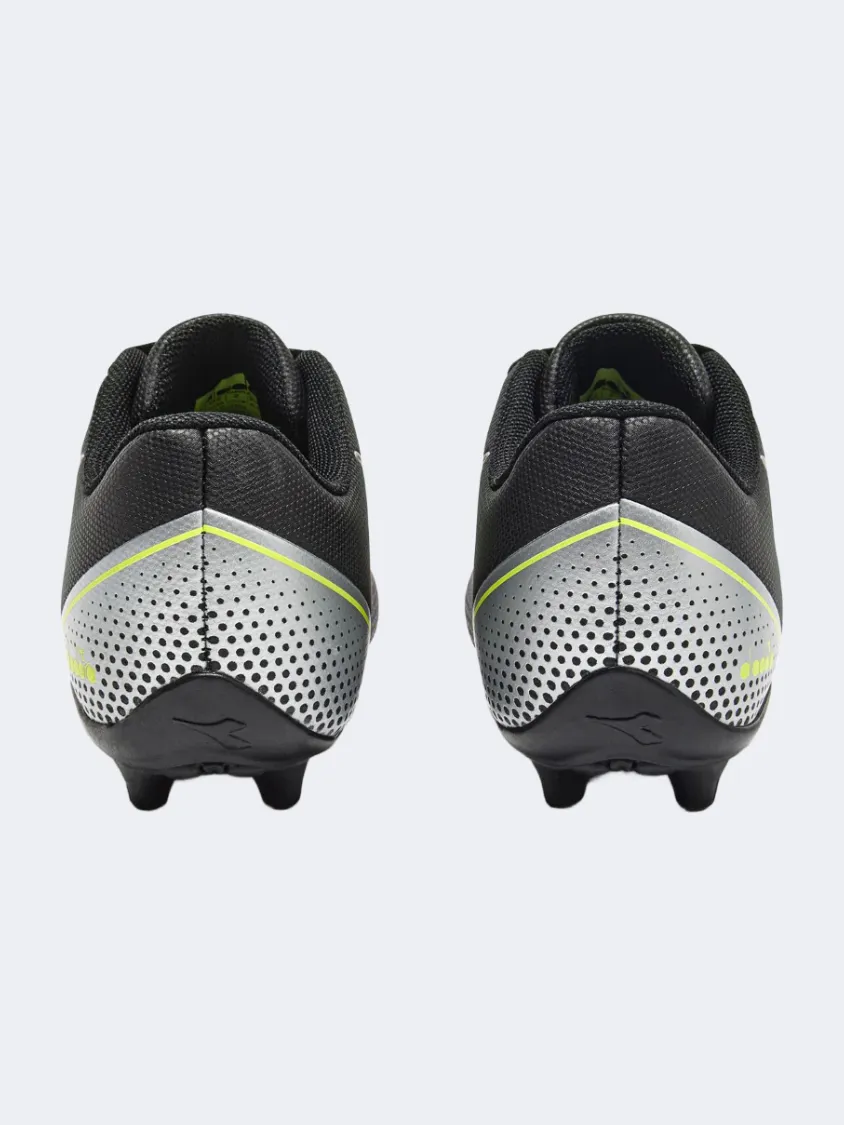 cold - weather shoes Diadora Pichichi 7 Md Gs-Boys Football Shoes Black/Silver