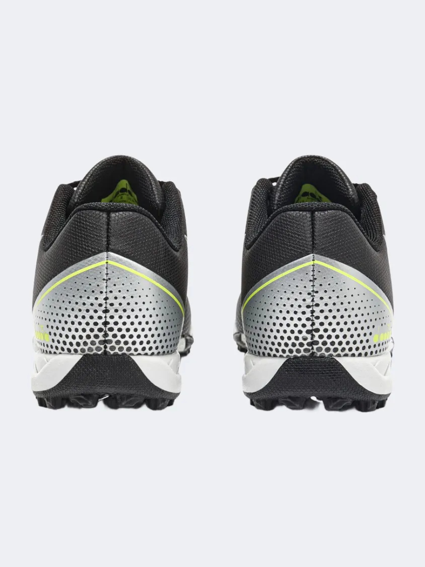 evening workout shoes Removable insole Diadora Pichichi 7 Tf Jr Gs-Boys Football Shoes Black/Silver