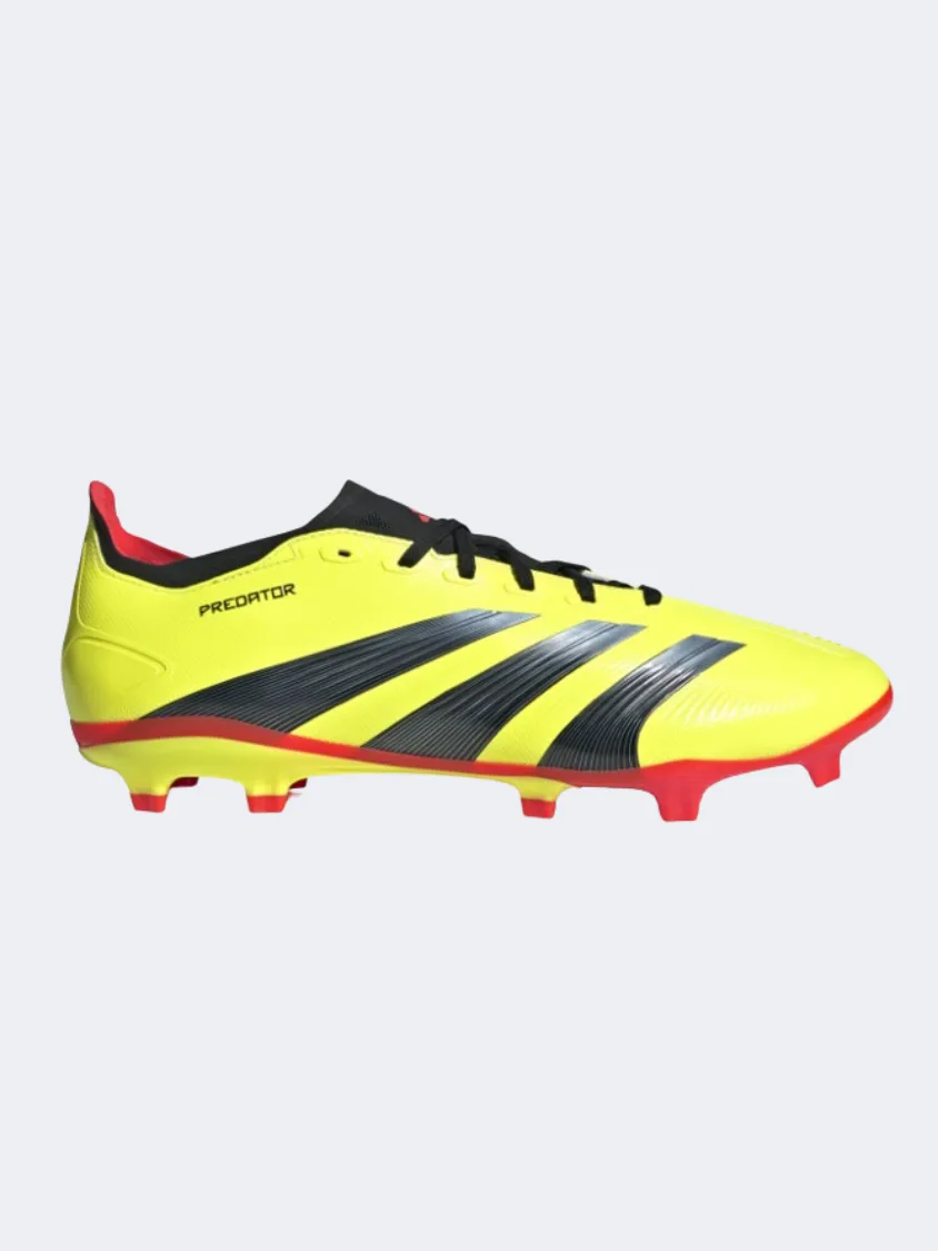 Adidas Predator League Men Football Shoes Yellow/Black/Red plyometric training upgrade option