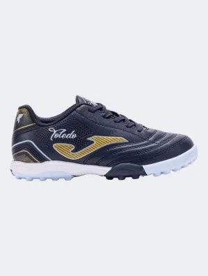Joma Toledo 2503 Tf Kids Football Shoes Navy Blue Performance Fit