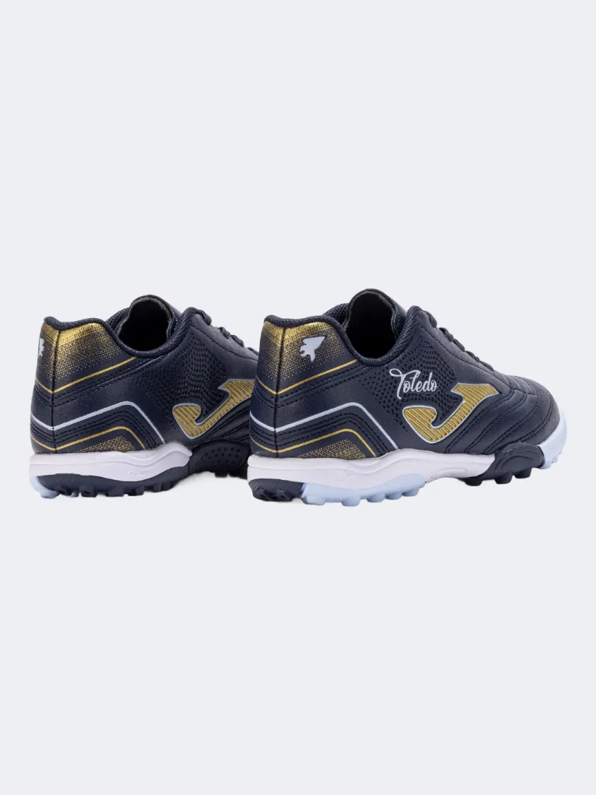 upgrade shoes Princess-themed kids' shoes Joma Toledo 2503 Tf Kids Football Shoes Navy Blue