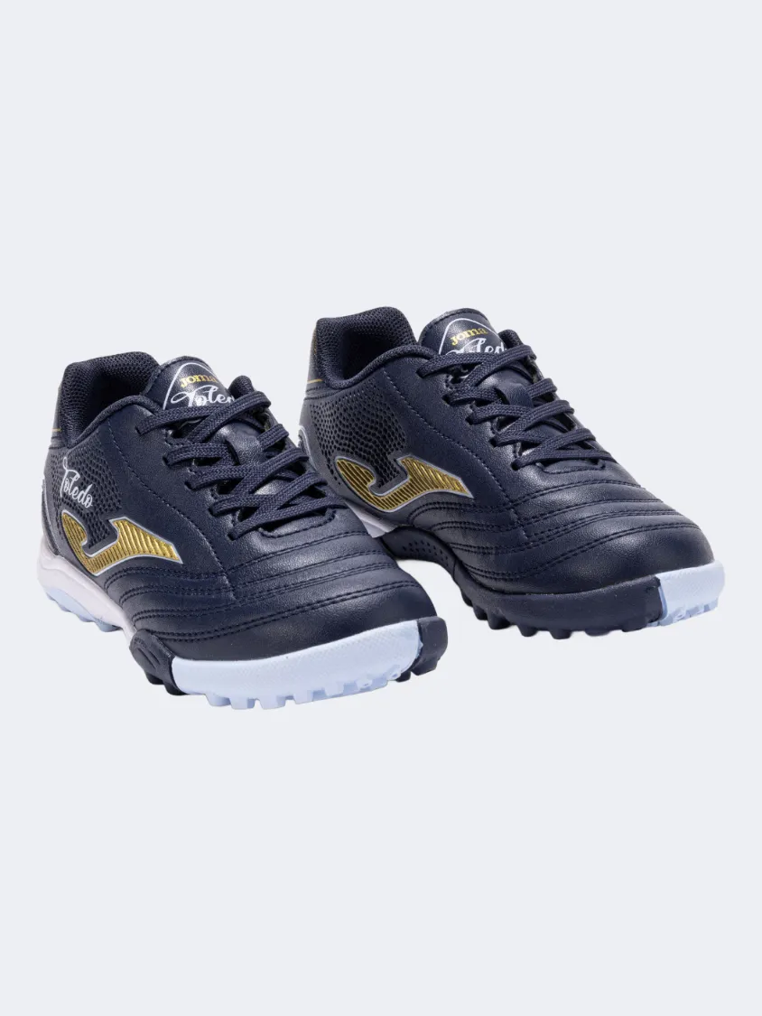 Competitive Edge Joma Toledo 2503 Tf Kids Football Shoes Navy Blue