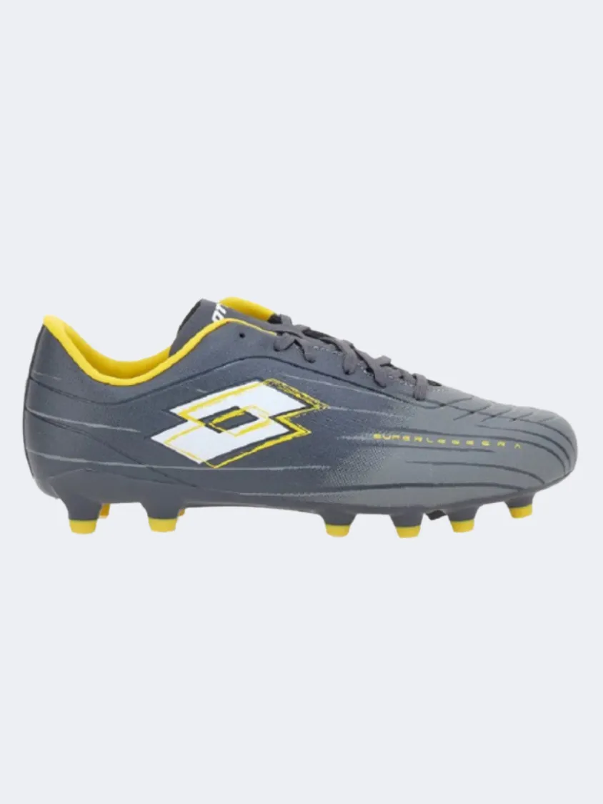 arch - support insole shoes Lotto Solista 700 Ix Fg Men Football Shoes Asphalt/White