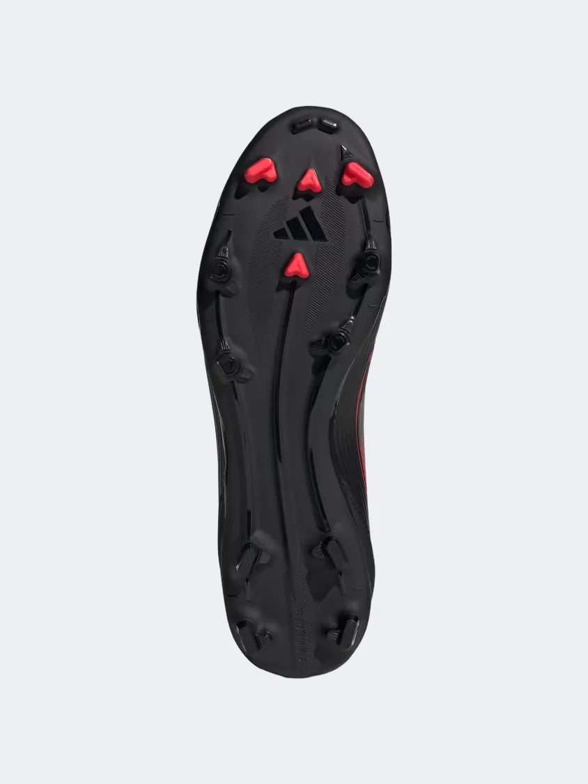 goal - setting Adidas F50 League Fg MG Men Football Shoes Black/Metallic/Red