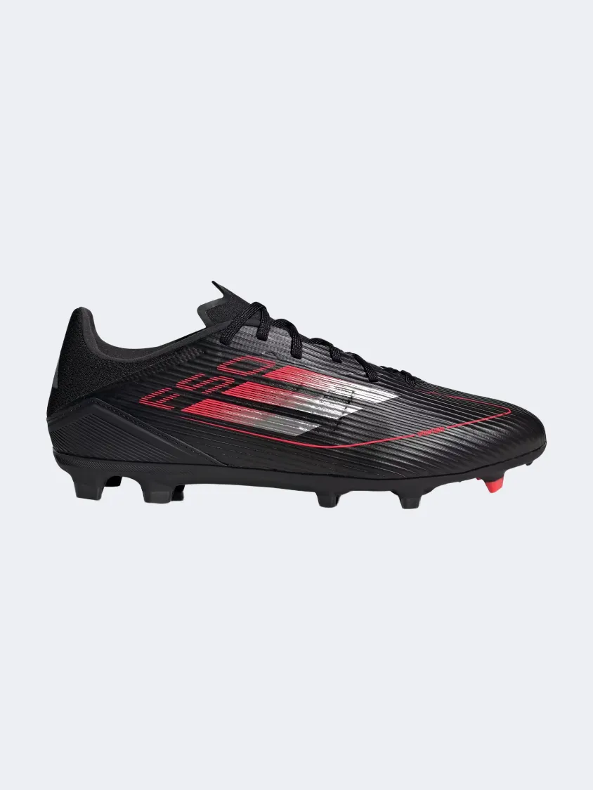 Adidas F50 League Fg MG Men Football Shoes Black/Metallic/Red desert - crossing - dune shoes