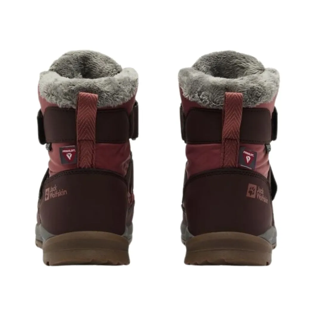 jack wolfskin Polar Bear-G Texapore Mid VC Kids Winter Shoes Trendy Firm Edge