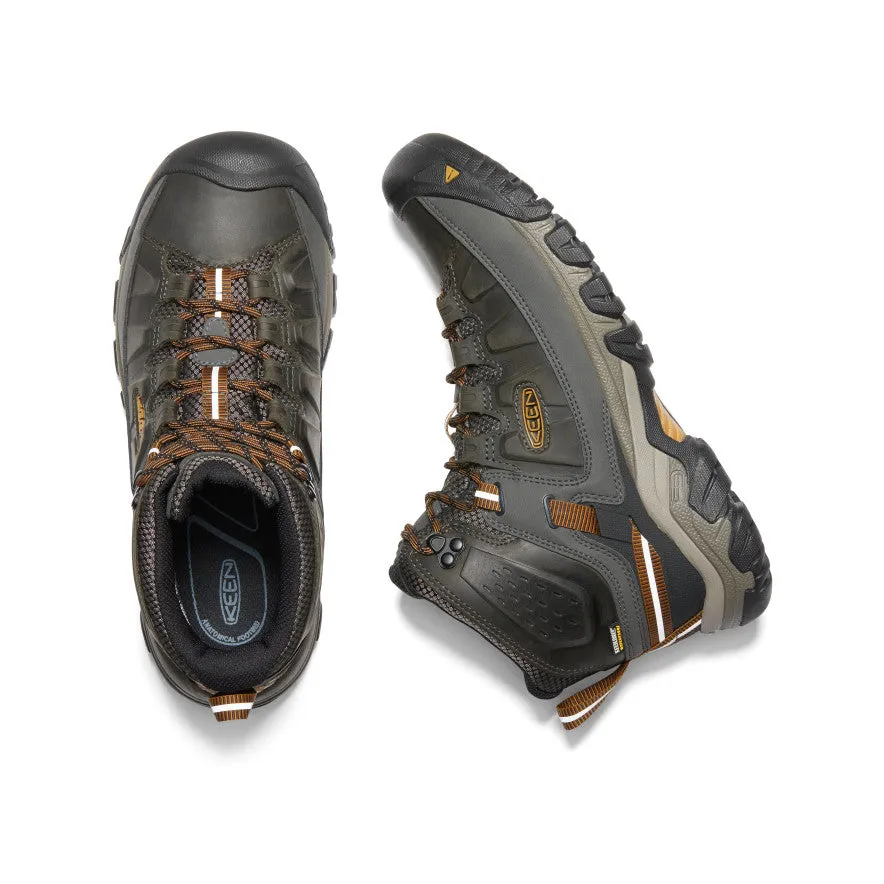 Men's Targhee III Waterproof Mid  |  Black Olive/Golden Brown Shock Cushion