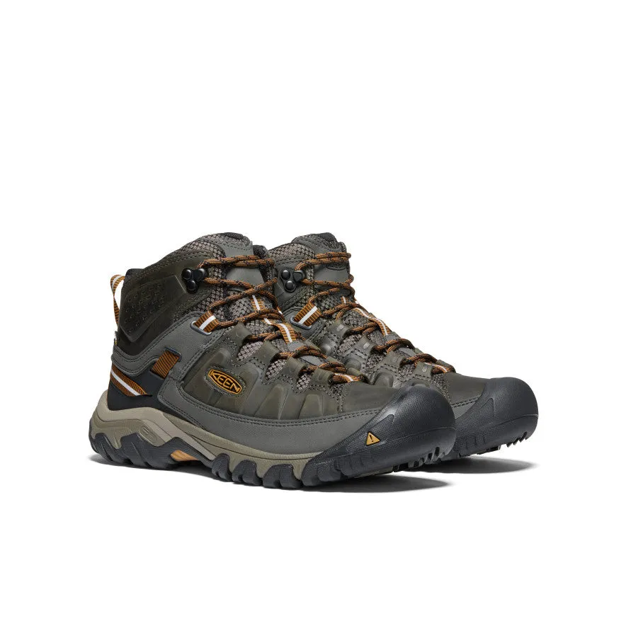 Men's Targhee III Waterproof Mid  |  Black Olive/Golden Brown Low   Profile