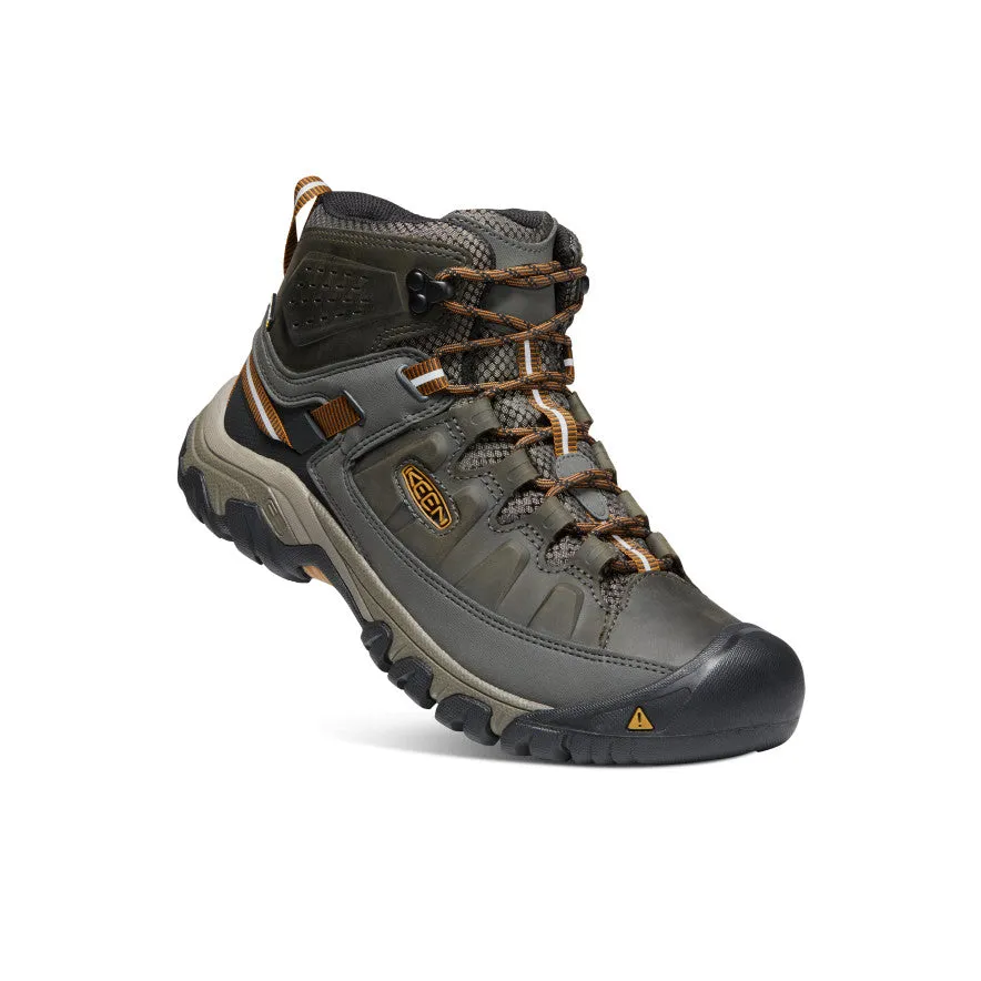 Weekend Training Airy Men's Targhee III Waterproof Mid  |  Black Olive/Golden Brown