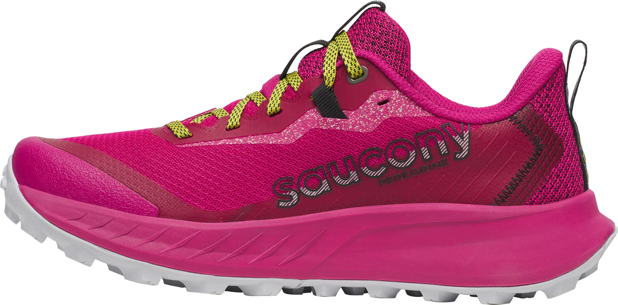 Leg Muscles Saucony Peregrine 15 Womens Running Shoes - Pink