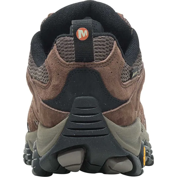 Merrell Moab 3 GORE-TEX Mens Walking Shoes - Brown Peak Fit Advanced Grip