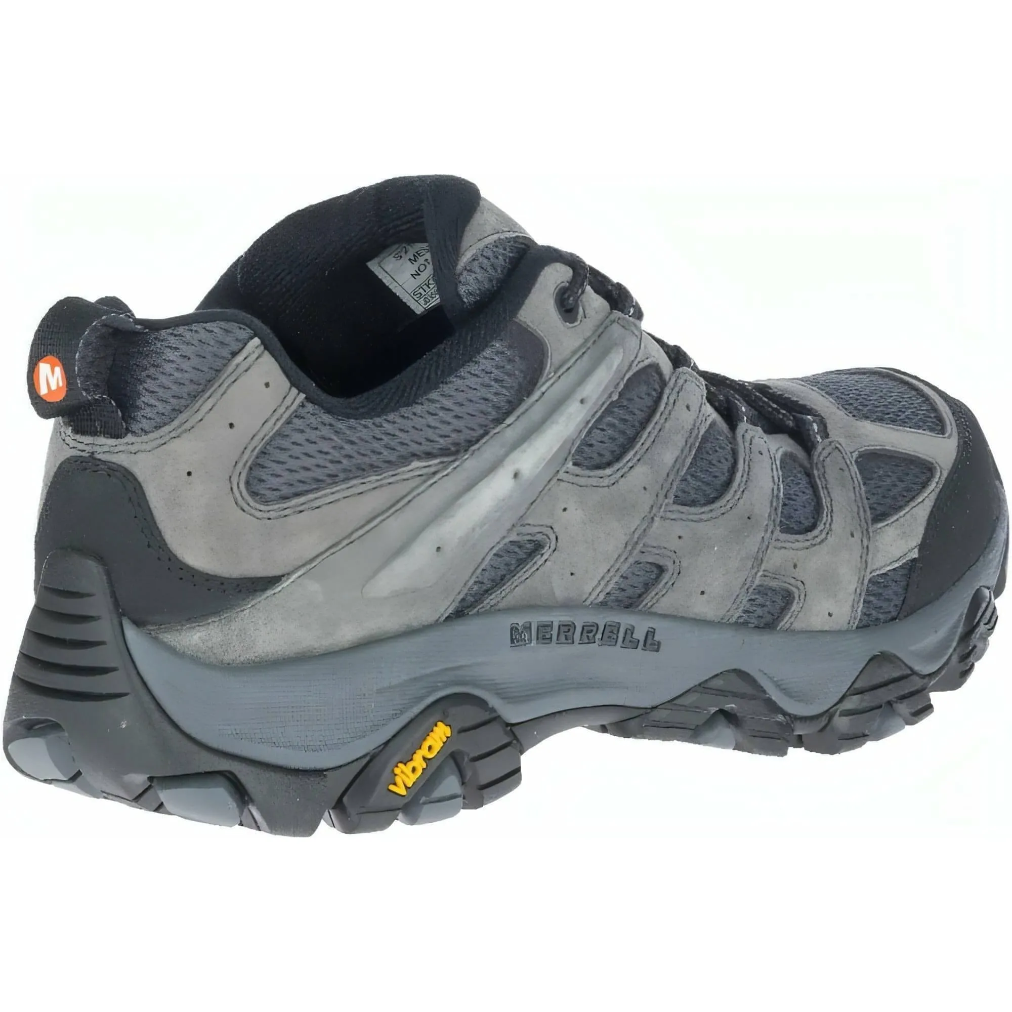 Merrell Moab 3 Mens Walking Shoes - Grey Climbing Support
