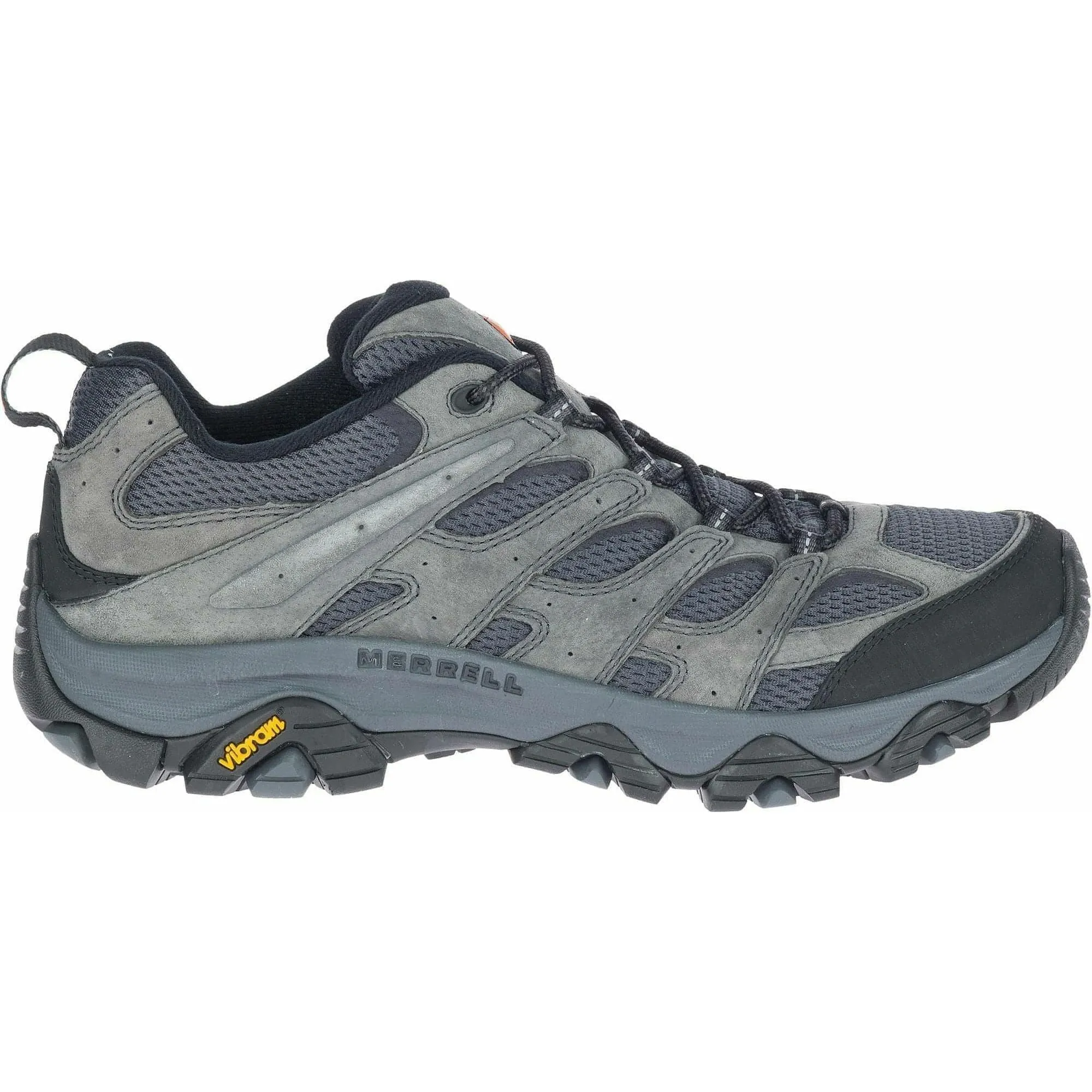 High Performance Rugged Outsole Merrell Moab 3 Mens Walking Shoes - Grey