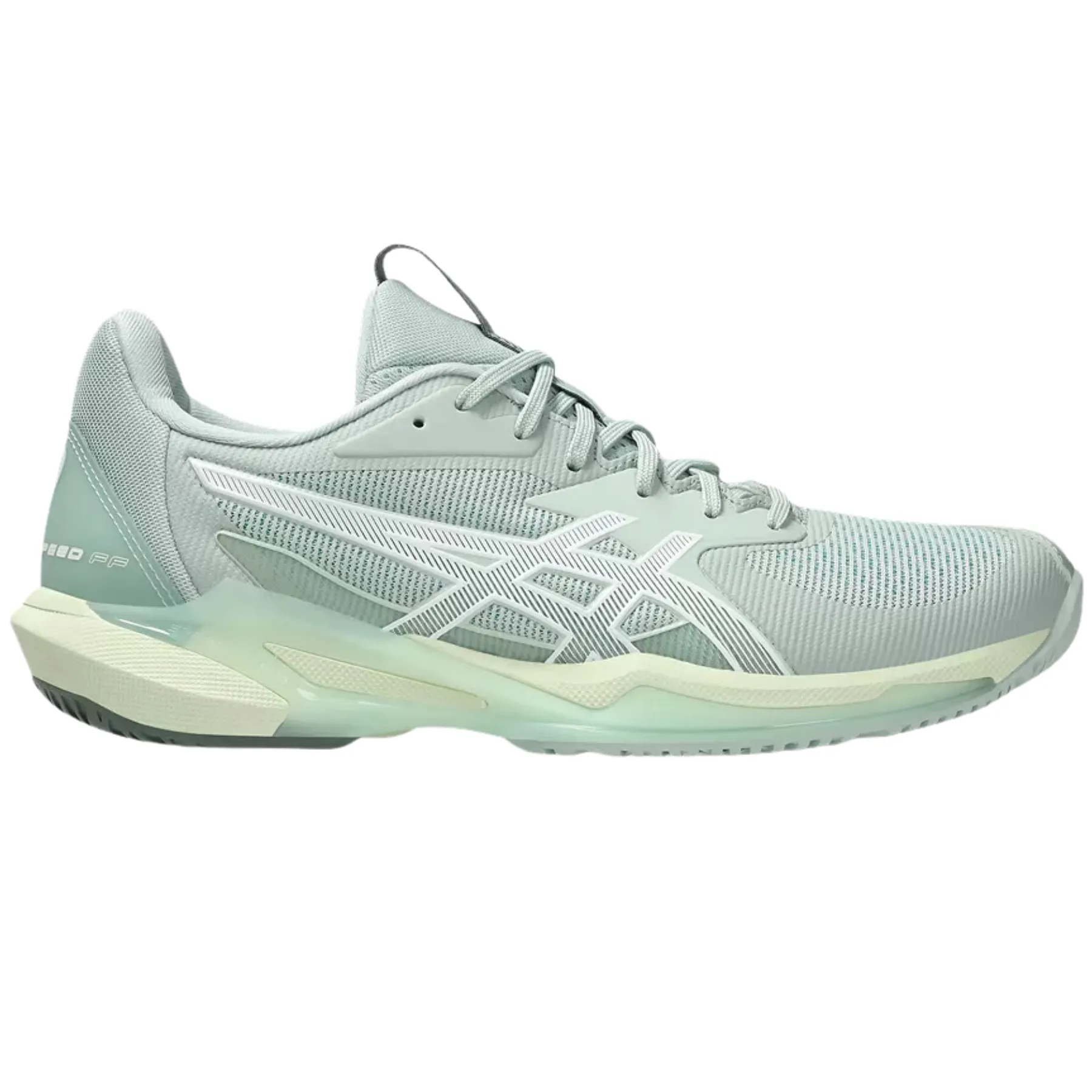 Speed Focus Urban Walk Asics Solution Speed FF 3 Hard Court Womens Tennis Shoes - Lichen Rock/White